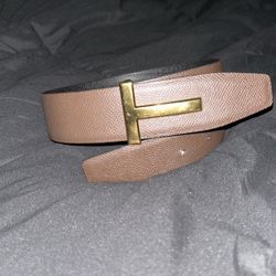 Tom Ford Reversable Black/ Brown Belt,
