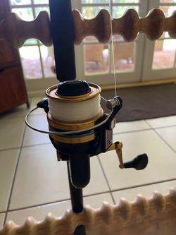 Penn 750 SSM Spinfisher Metal Reel on Shakespeare Ugly Stik Custom Rod