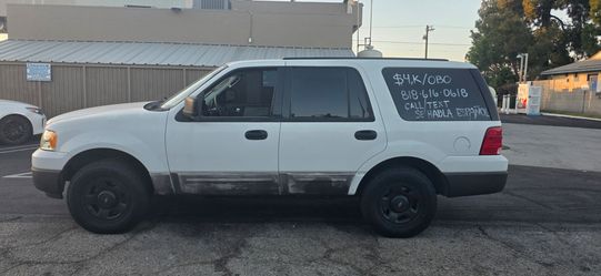Ford Expedition 2004 White SUV