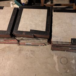 15 Boxes Of 18x 18 Light Beige Porcelain Tile 