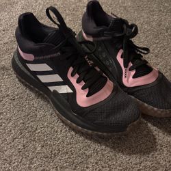 Adidas Marquee Boost Low “Black Pink” Shoes Size 10