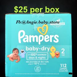 Pamper Baby Dry Size 2