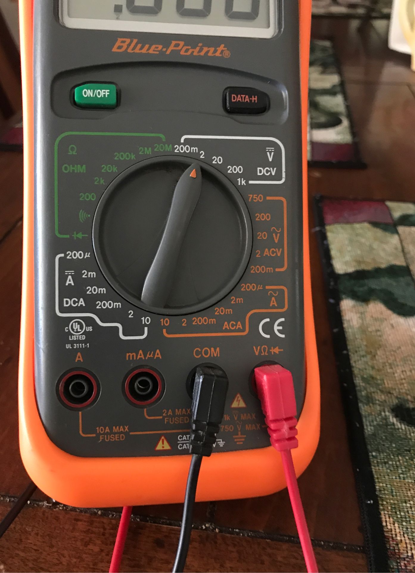 BLUE POINT MULTIMETER MADE IT BY SNAP ON for Sale in Mesa, AZ OfferUp