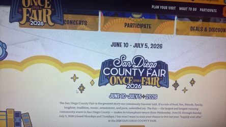 San Diego county fair