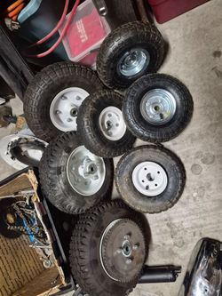 Go Kart rim and tires