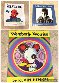 social emotional & feelings Books Wimberley worries- Therapy, parent, teacher, library