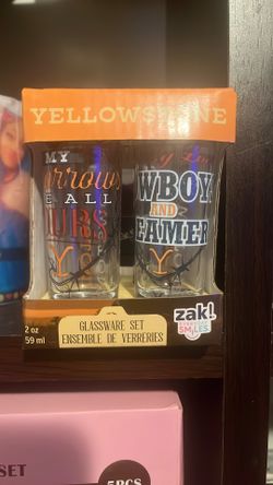 Yellowstone Glassware Set