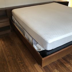 King Bed And Night Stands Solid Wood