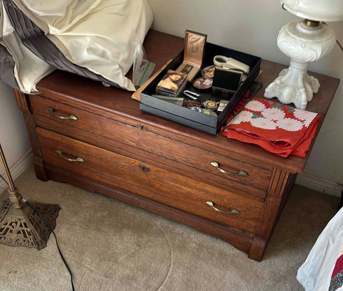 Antique Oak Lowboy