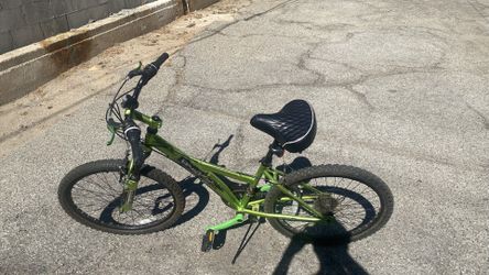 Green BMX Bike