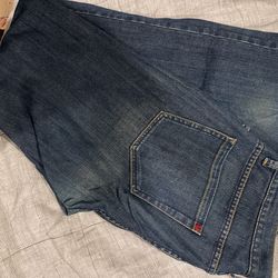 Mens Rvca Blue Jeans 32”