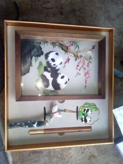Chinese hand embroidered artwork