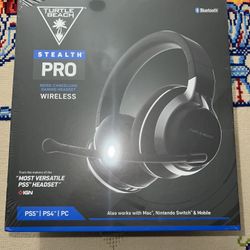 Turtle Beach Stealth Pro Wireless Noise Canceling Headset - PlayStation , PS5, PS4, & PC