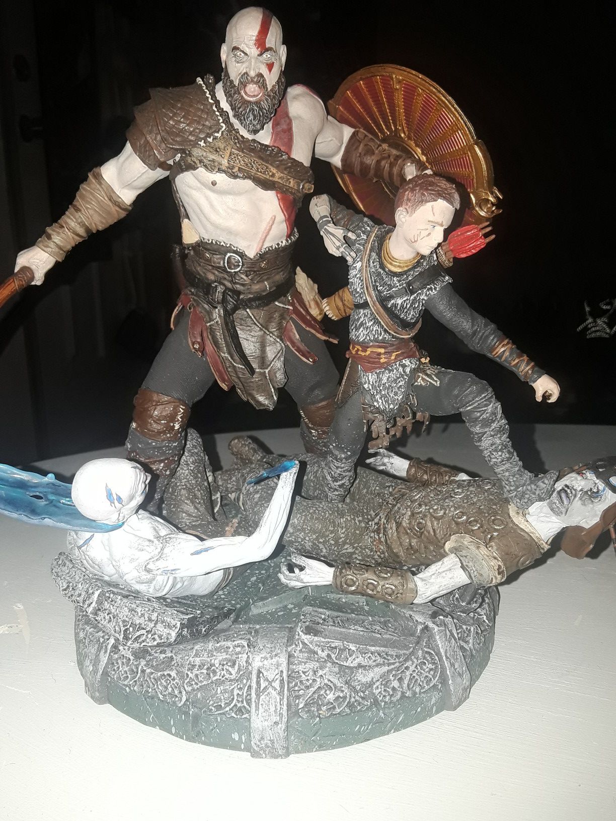 God of war collectible statue
