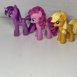 My Little Pony Small Figures 3pc Mixed Lot