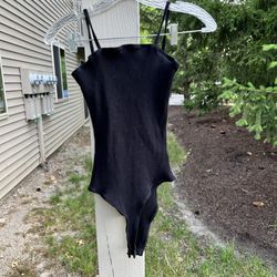 H&M Women's Black Bodysuit