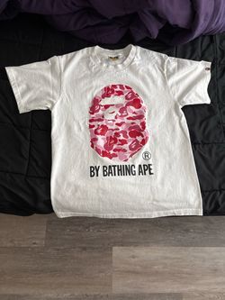Pink bape shirt