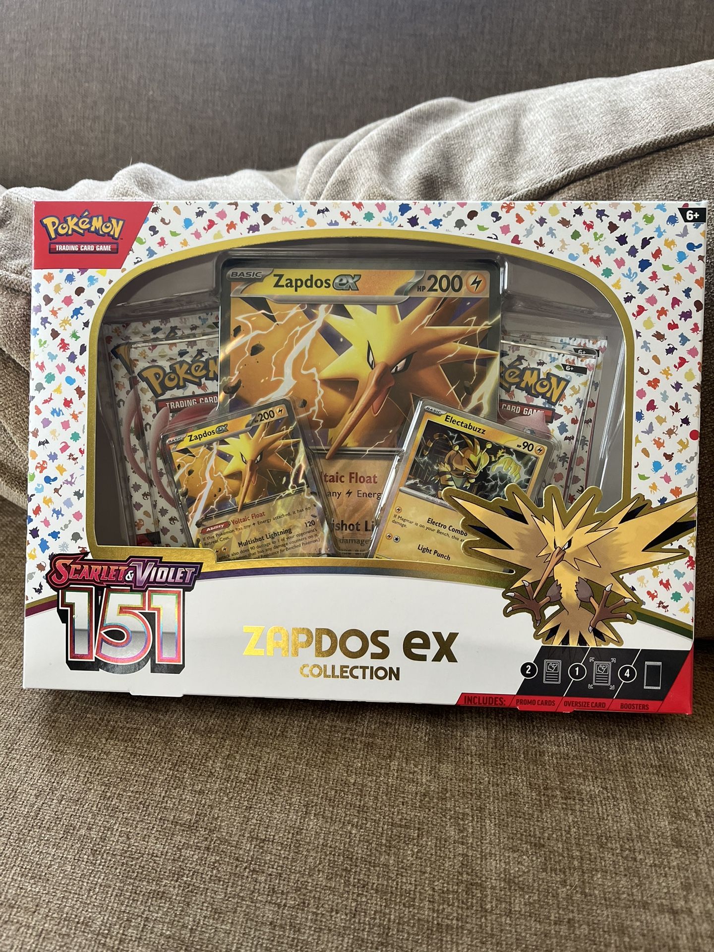 151 Zapdos Ex Collection Pokemon TCG