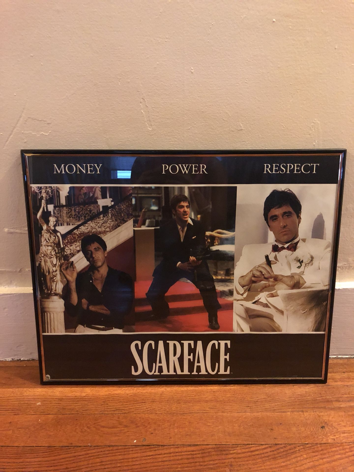 Scarface “Money, Power, Respect” Poster