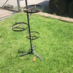 Wrought Iron Plant Stand 