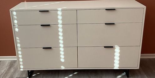 Pottery Barn Ellis Extra-Wide 6-Drawer Dresser – White