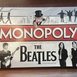 Monopoly The Beatles Collector’s Edition Board Game – Complete