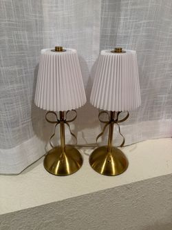 Gold Lamps Set new