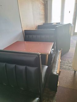 Booths And Chairs 
