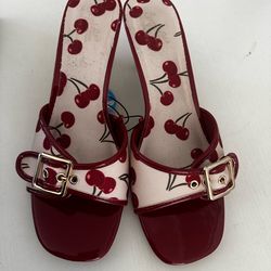 Cherry Kitten Heels Coach Dupe!!
