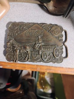 Coca Cola belt buckle