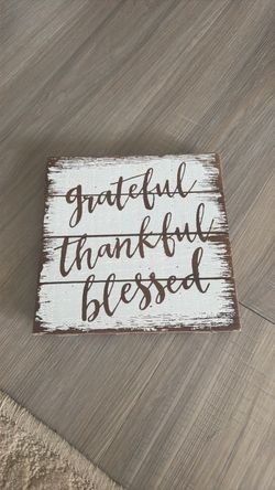 Thanksgiving sign