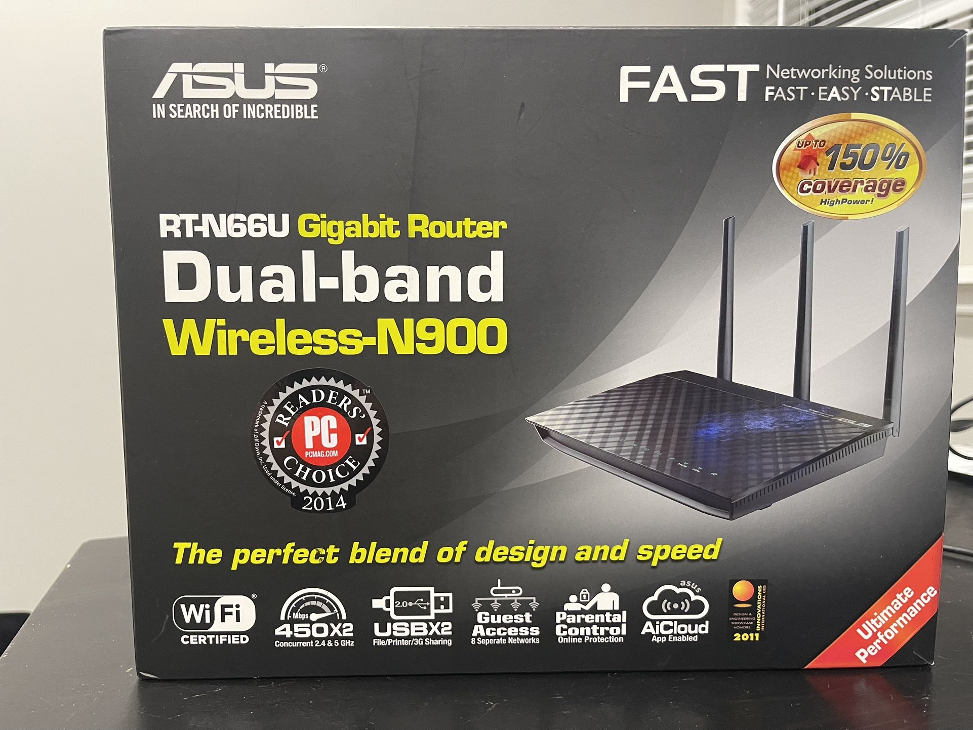 ASUS RT-N66U WIRELESS ROUTER