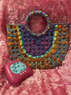 Pop It Tote And Pop It Game 