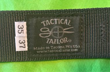 Tactical Tailor riggers belt
