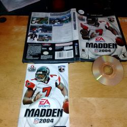 Nintendo GameCube Game EA Sports Madden NFL 2004 