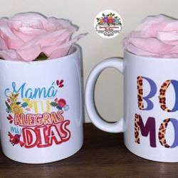 Custom Made Mugs 🌸 Beautiful gift for Mother’s Day