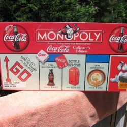COCA COLA Monopoly Collectors Edition 1999 New & Factory Sealed!


