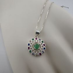 Colombian Emerald Pendents 