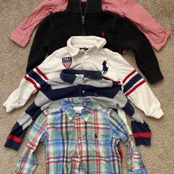 Ralph Lauren Polo 24 Month Bundle Boys Shirts