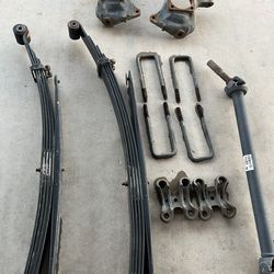 Leaf Springs,Spindles,Ubolts & Saddles, Frint Driveshaft For GMC 2500