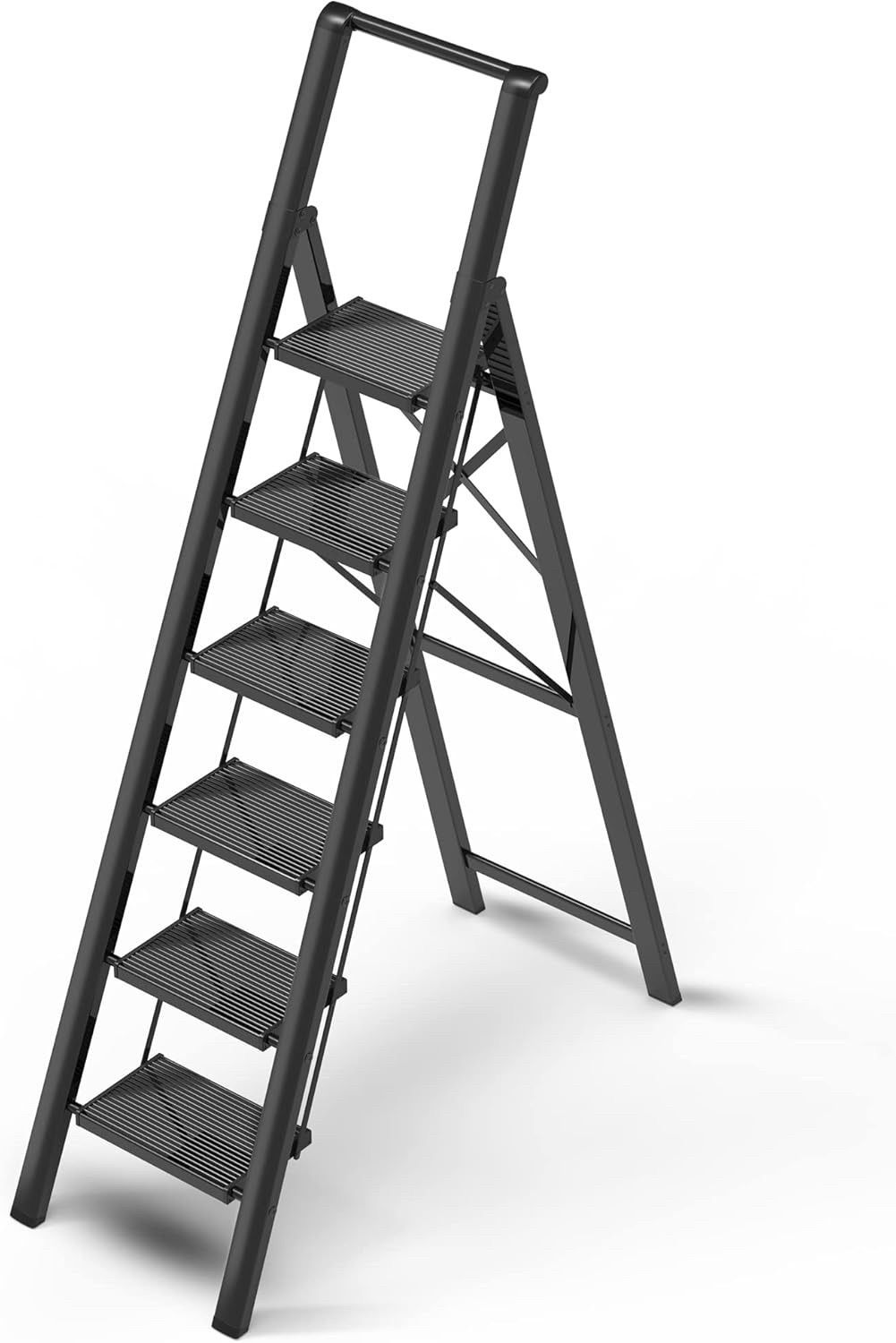 Like New 6 step Aluminum Folding Ladder