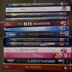 Disney Blu-rays/DVDs