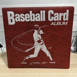 Baseball Card Album with 55 Pocket Pages 