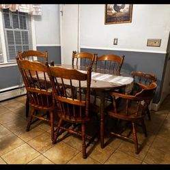 Kitchen Table With 6 Chair 