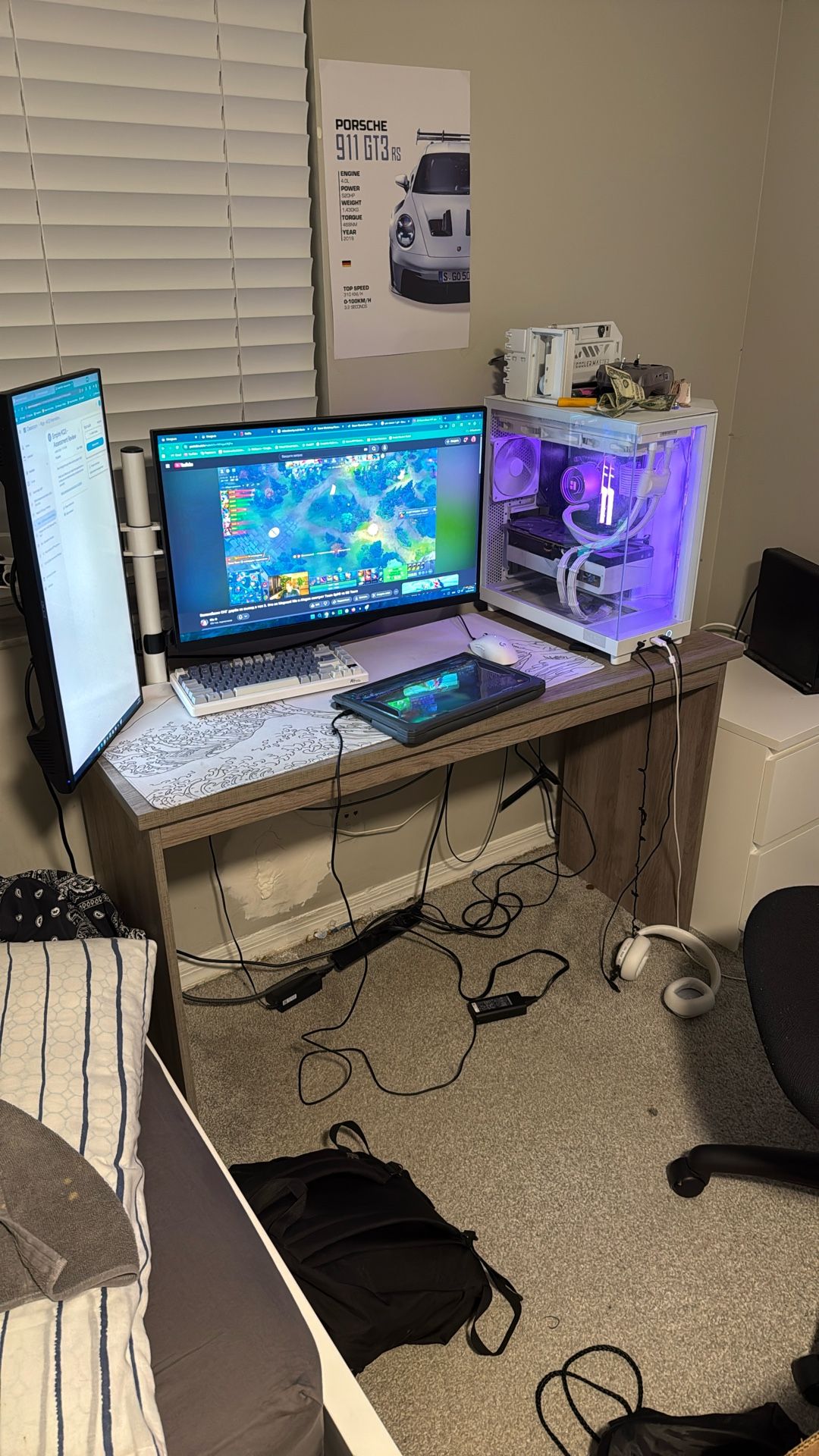 Table Wooden 47inch by 17inch(Just the Table)