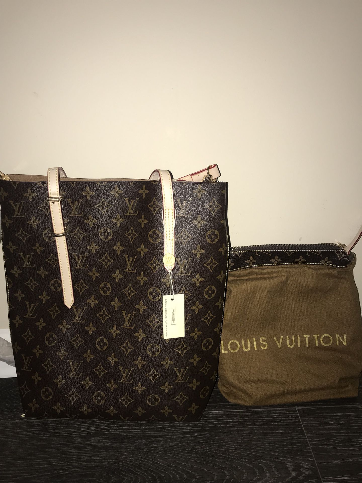 Louis Vuitton bag old flower waist bag brown shoulder bag handbag female bag  for Sale in Richmond, VA - OfferUp