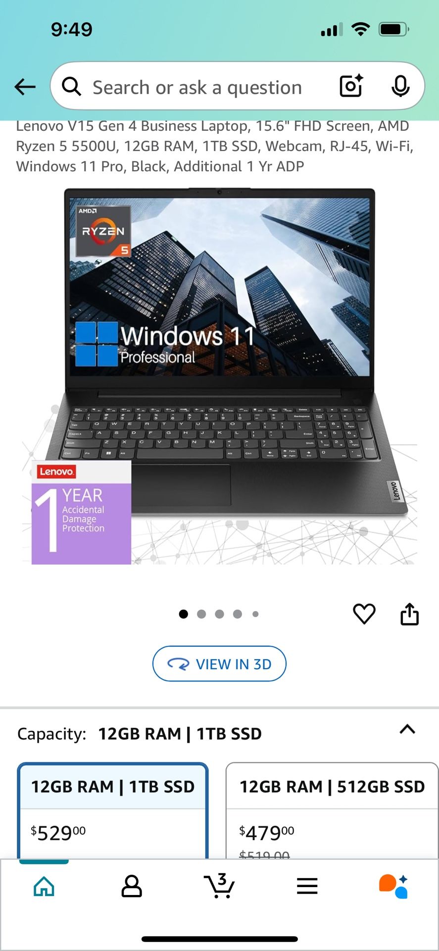 Lenovo V15 G4 Laptop