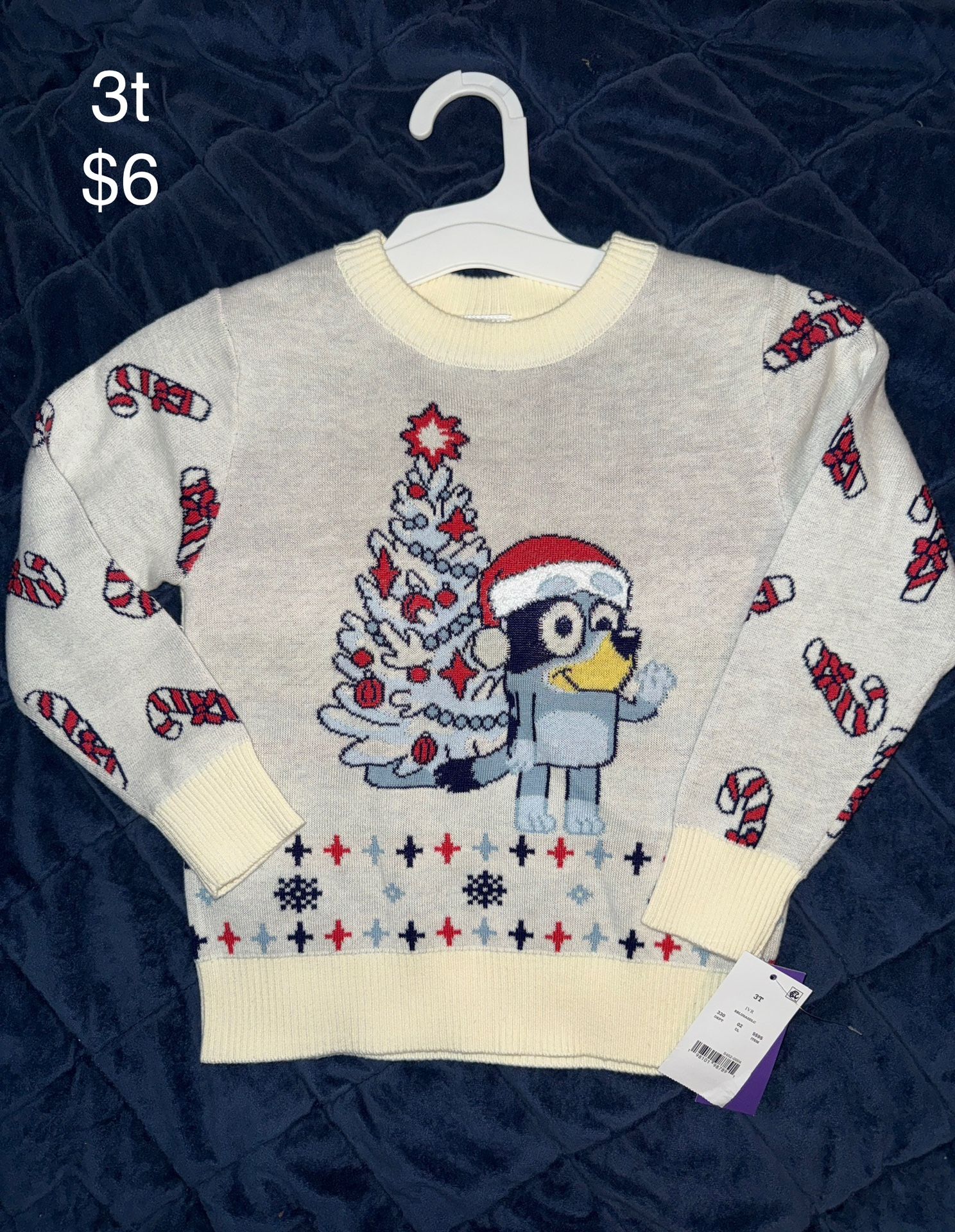 Bluey Sweater 3t