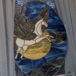 Pegasus Stain Glass