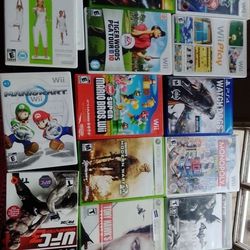 Nintendo Wii / PS / Xbox Game Lot – Mario Kart, Mario, Donkey Kong